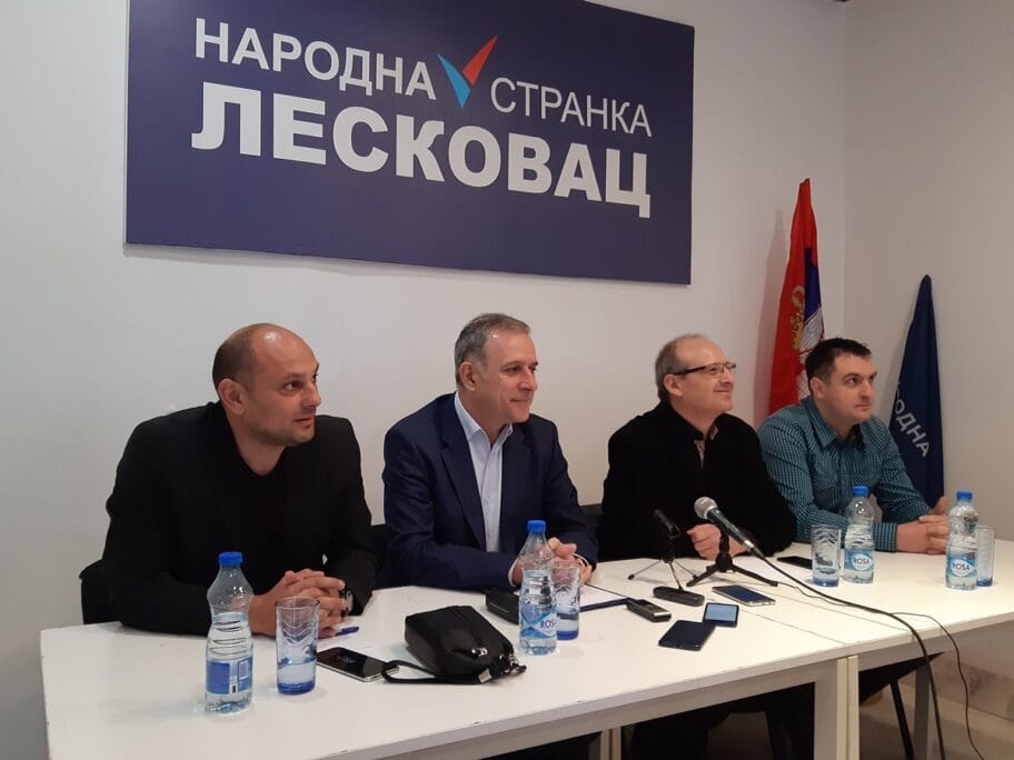 Narodna stranka Leskovac februar 2020 foto Bojana Stamenkovic