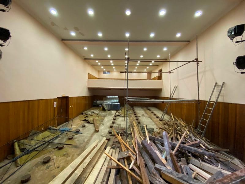 Rekonstrukcija Ustanove kulture Remezijanafoto EU pro