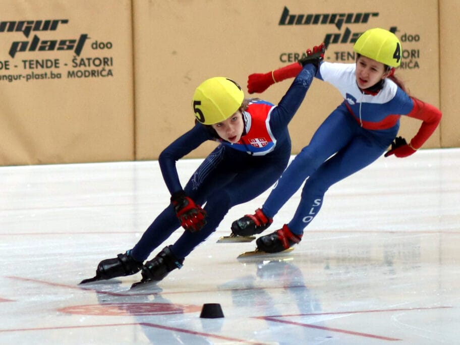 Tri takmičenja u tri države i dve medalje za klizačicu iz Niša 4 Sofija Rodic februar 2020 Sarajevo foto Petar Rodic