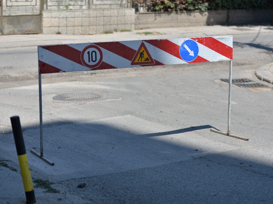 Zbog rekonstrukcije se zatvara Ulica kralja Vukašina 5 radovi ilustracija foto vkeser