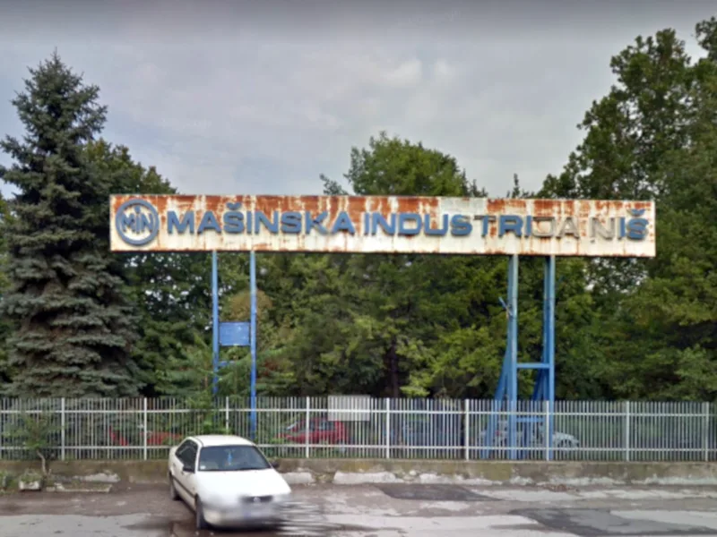 Masinska industrija Nis foto print screen Google street view