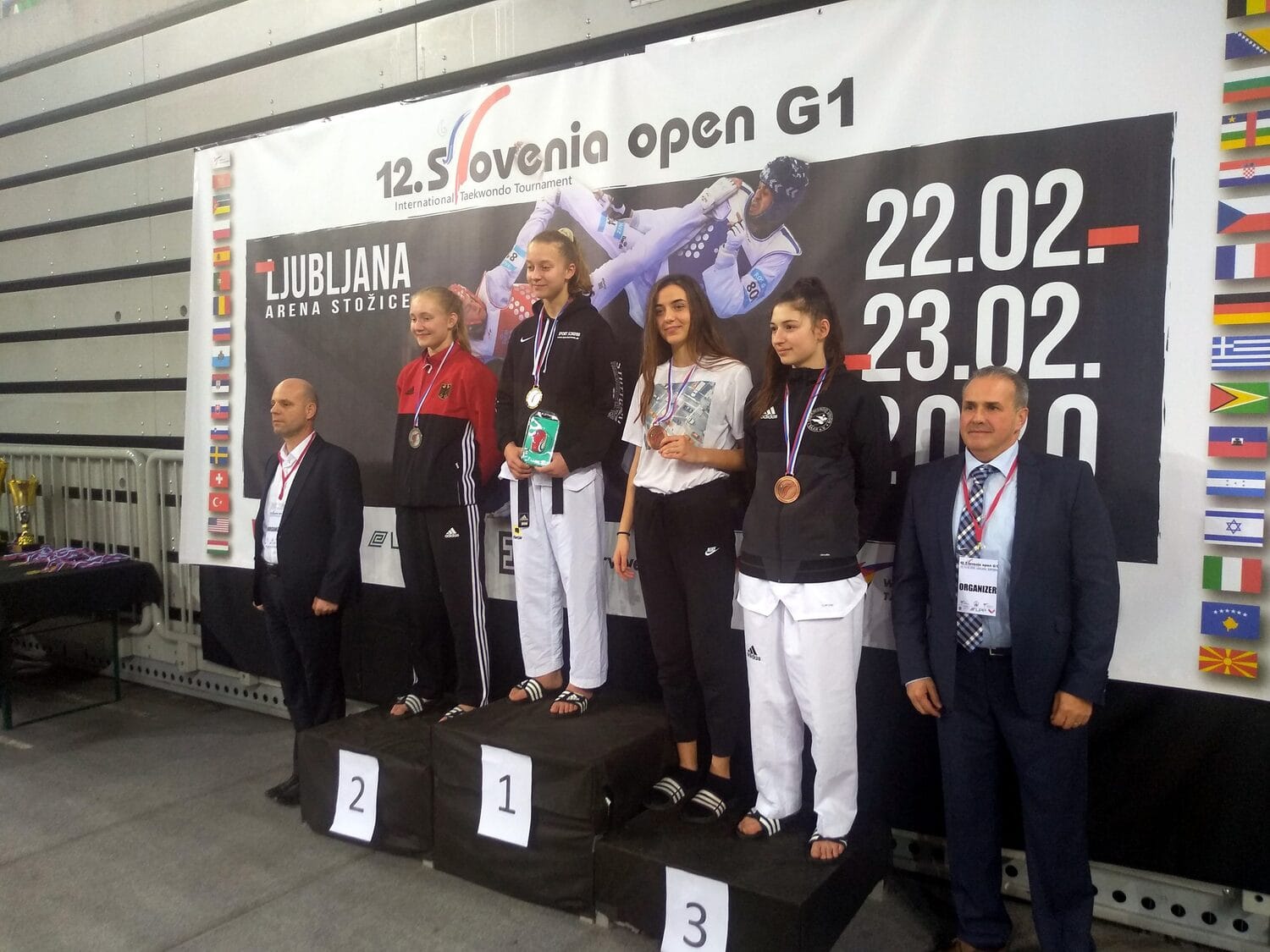 Anastasija Stoickov tekvondo Slovenia open foto TK Ramin Nis scaled