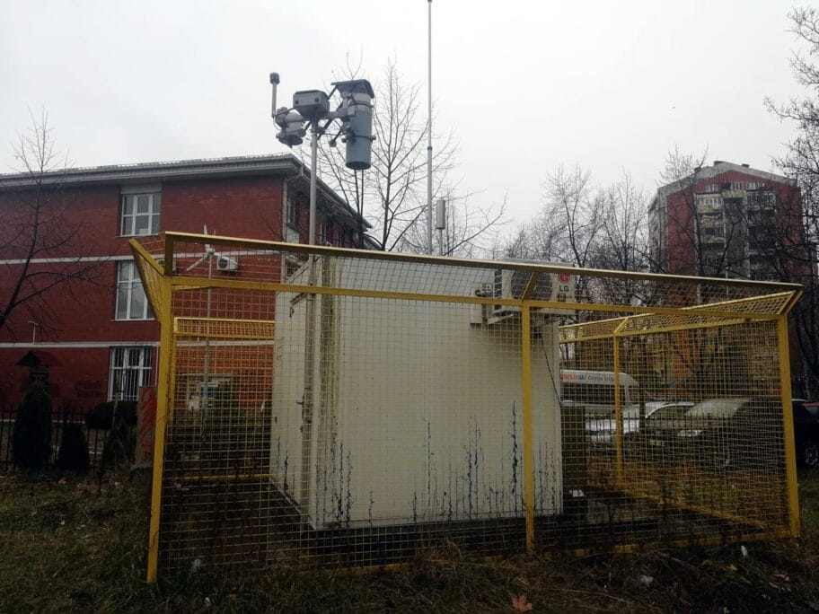 Merna stanica OS Sveti Sava 1 foto JV Lj J