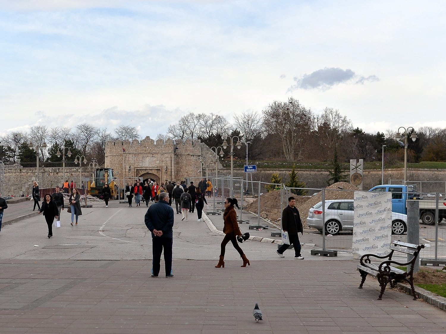 Tvrdjavski most rekonstrukcija 1; foto: Vanja Keser