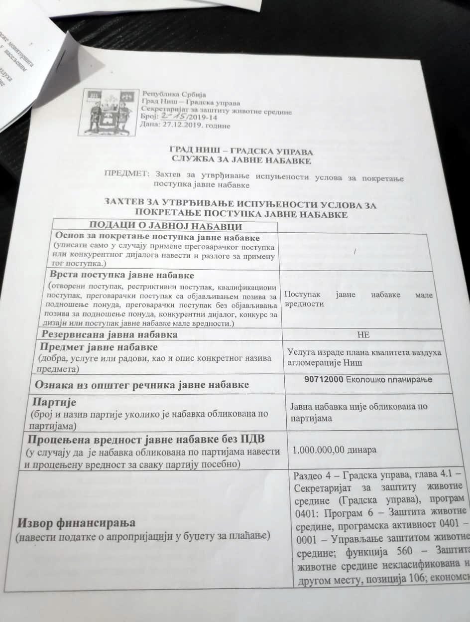 Milion dinara za Plan; foto: JV