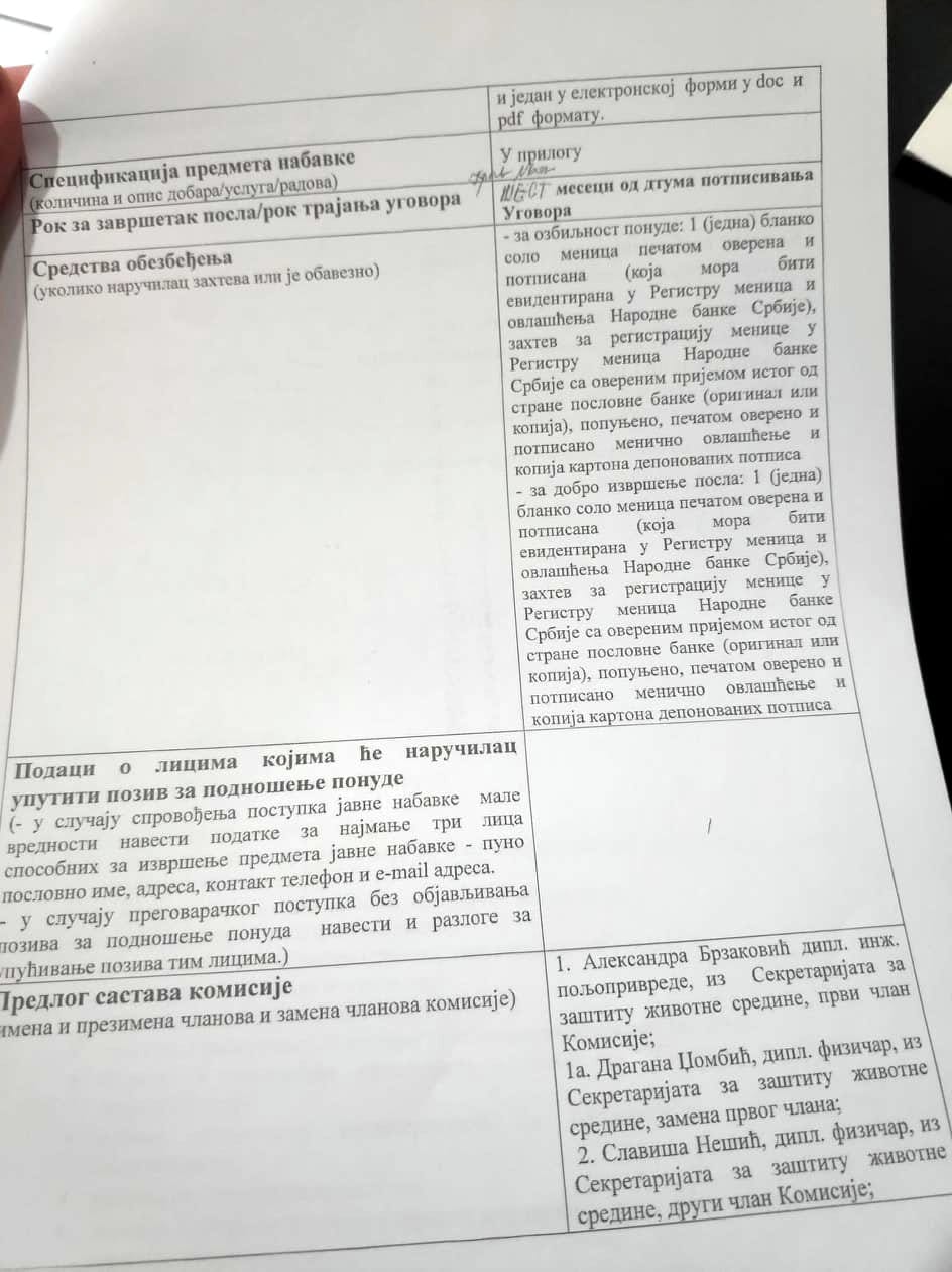 Dokumentacija za Plan prepravka; foto: JV