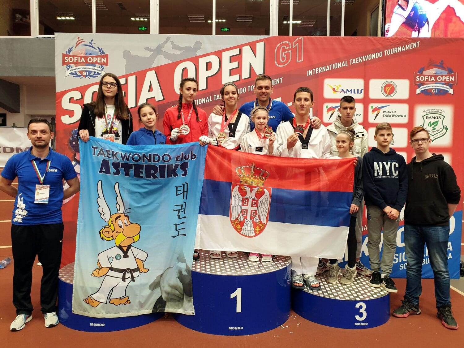 Sofia open 2020 tekvondo Asteriks foto TK Asteriks scaled