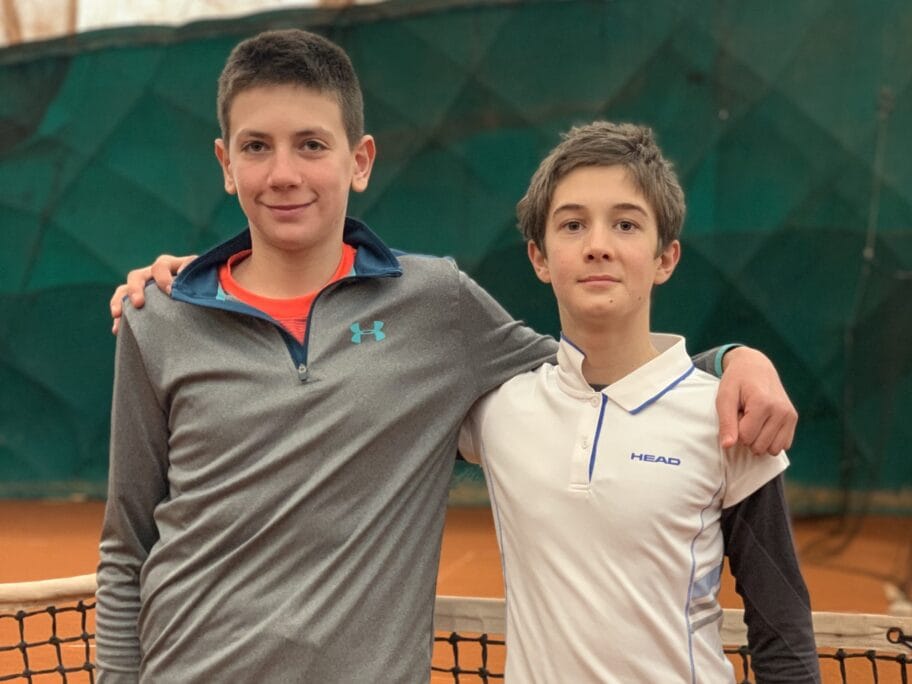 Nikola Jovic Nikola Radisic Kup Srbije tenis foto Teniska akademija Zivkovic scaled