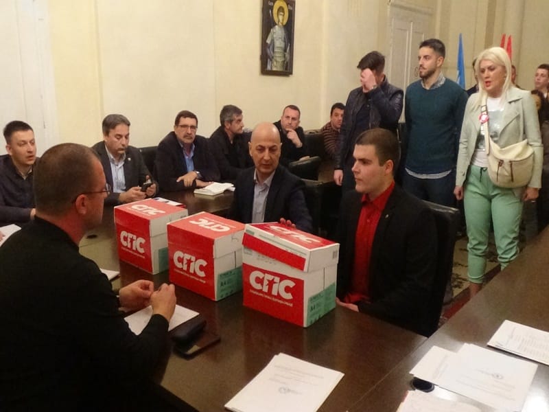 predaja izborne liste sps