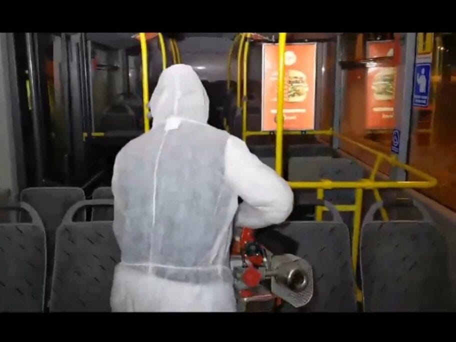 Autobuska stanica i autobusi u Nišu dezinfikovani, putnici kažu stvaraju se gužve jer je manje polazaka 18 89542331 668375900584735 6385555061258321920 n