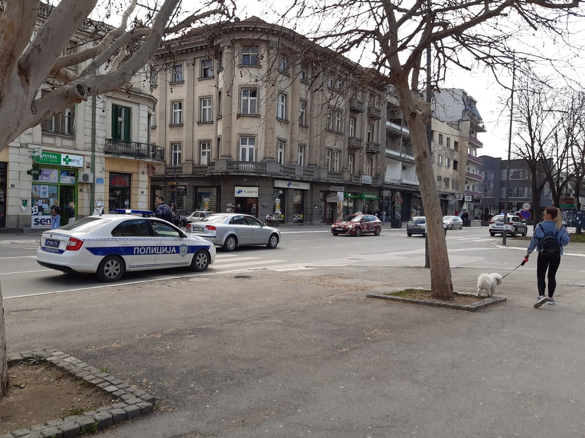 Leskovac 2, vanredno stanje, mart 2020, foto Bojana Stamenkovic