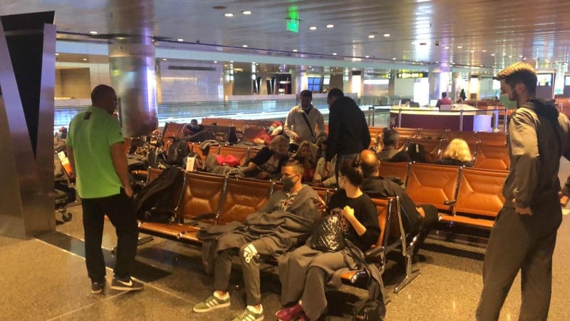 doha, katar, srbi na aerodromu 2