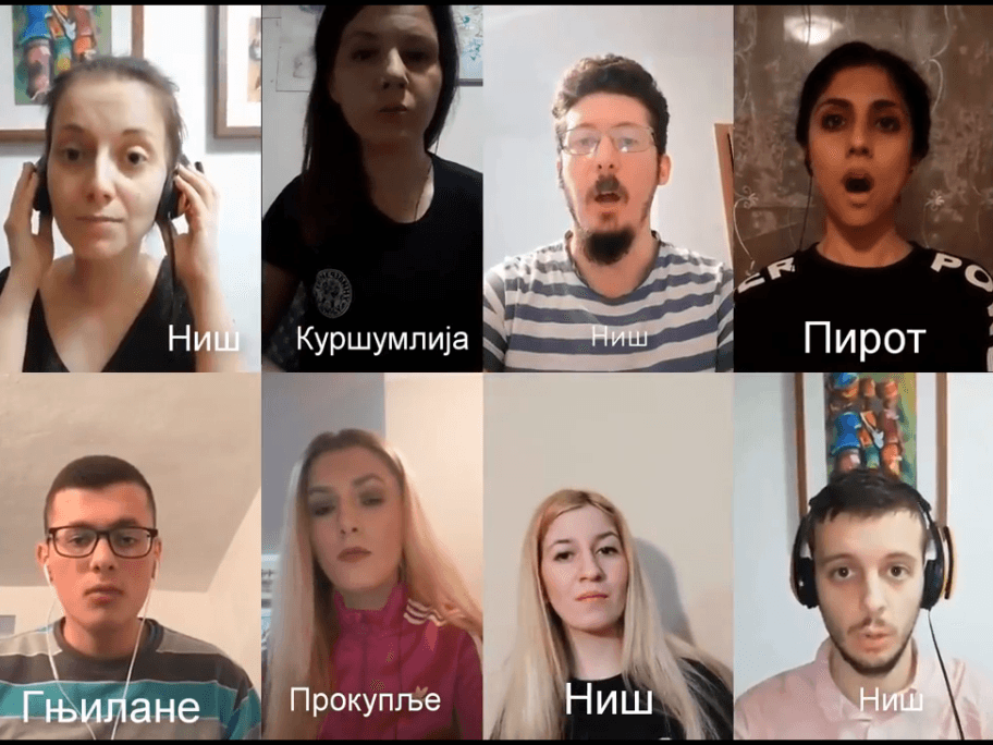 studenti pevaju foto printscreen