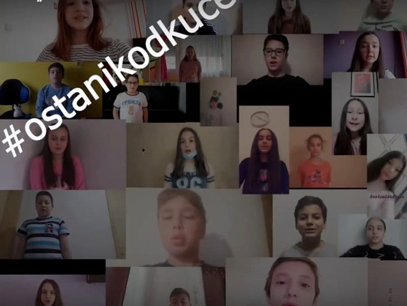 Osnovci Leskovac foto printskrin