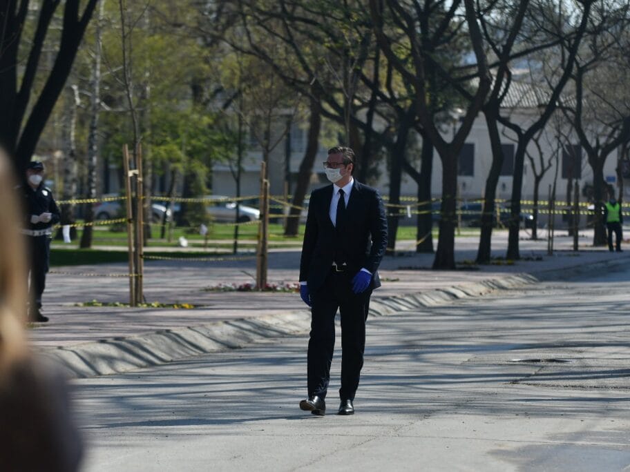 Vučić: Voleo bih da uvedemo policijski čas u celoj Srbiji 9 Vucic Nis korona foto Vanja Keser