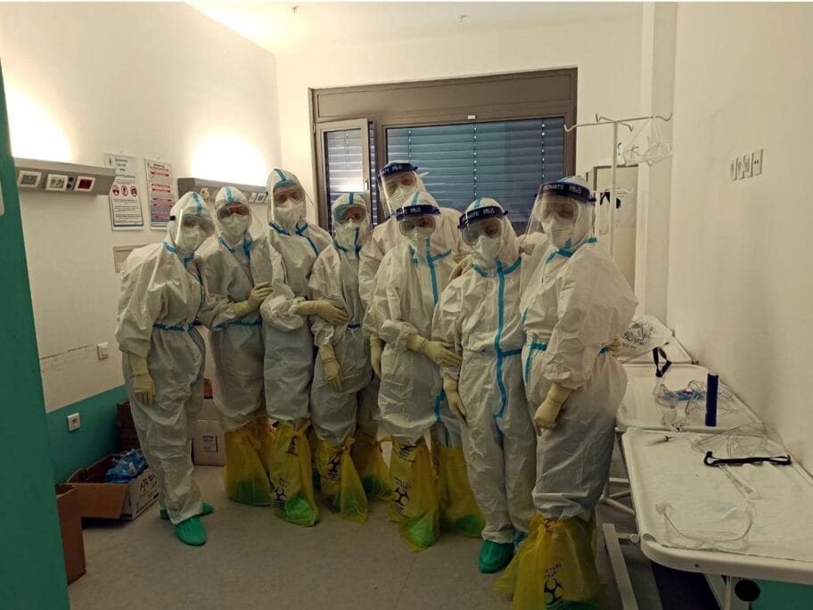 Niški Štab naložio "Pčelici" da medicinske sestre pošalje na ispomoć u Klinički centar 9 Medicinske sestre negovatejice foto PU Pcelica