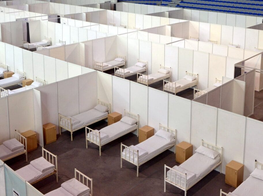 Bolnica hala Cair foto Ministarstvo odbrane