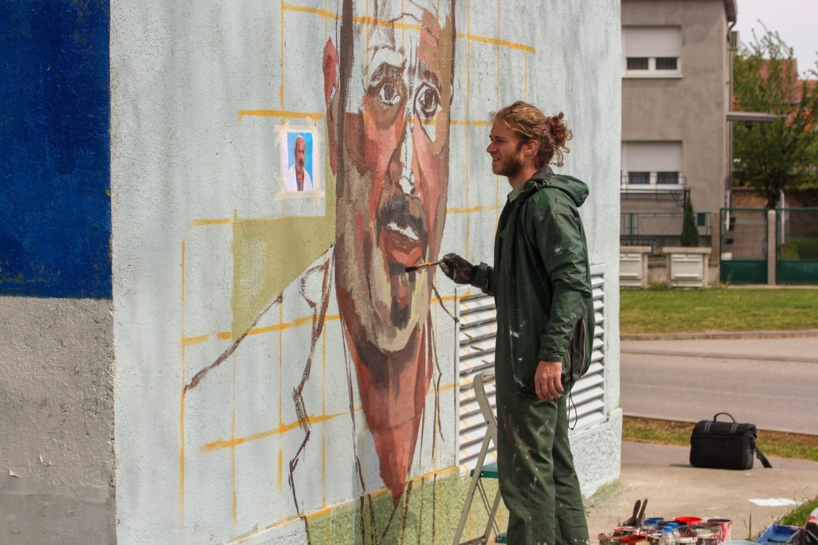 Mural dr Lazic 4; foto: Strahinja Jovanovic