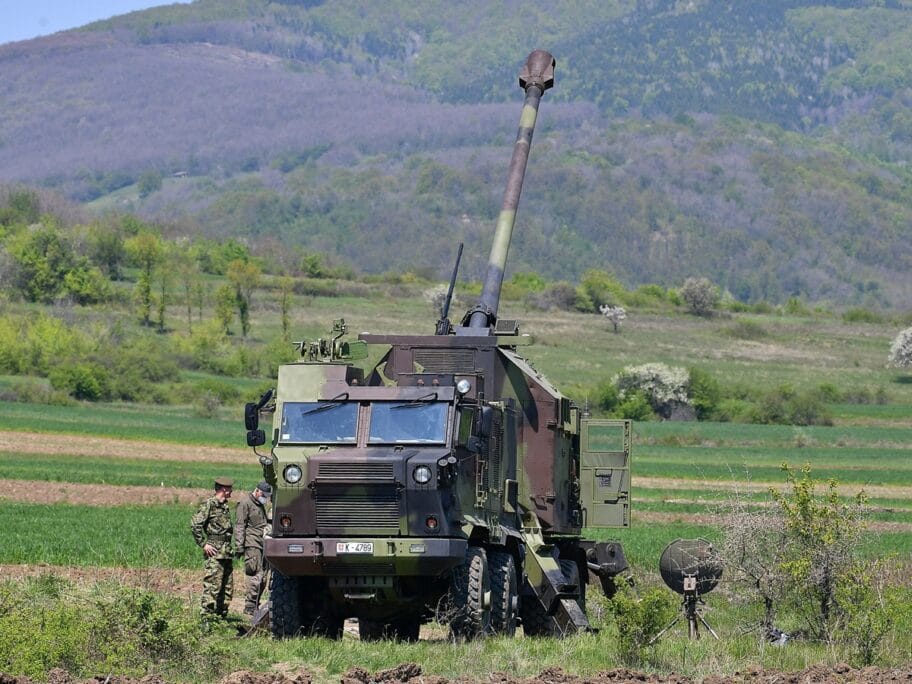 Gadjanje Aleksinac foto Vojska Srbije