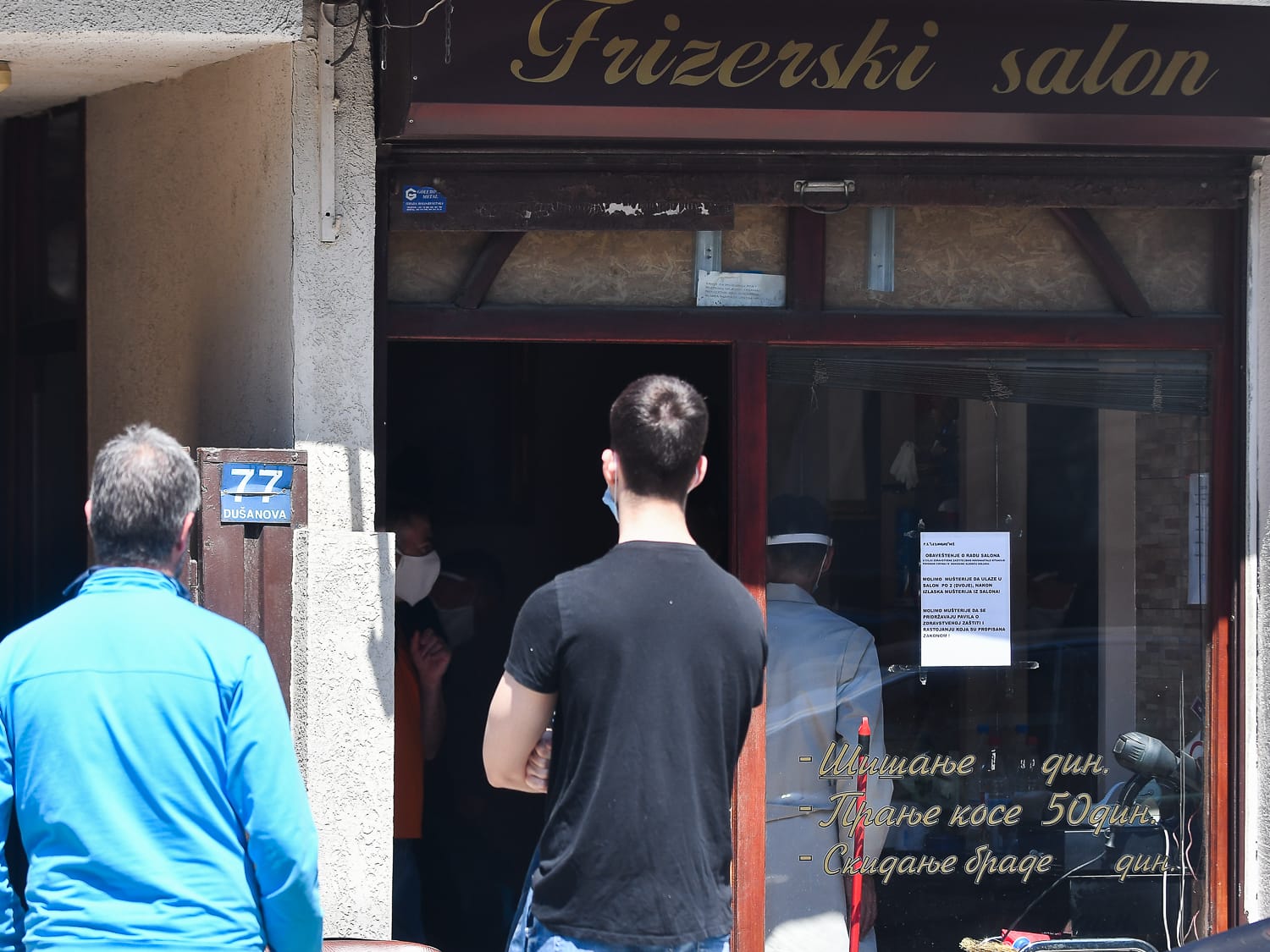 Frizerski salon red foto Južne vesti Vanja Keser