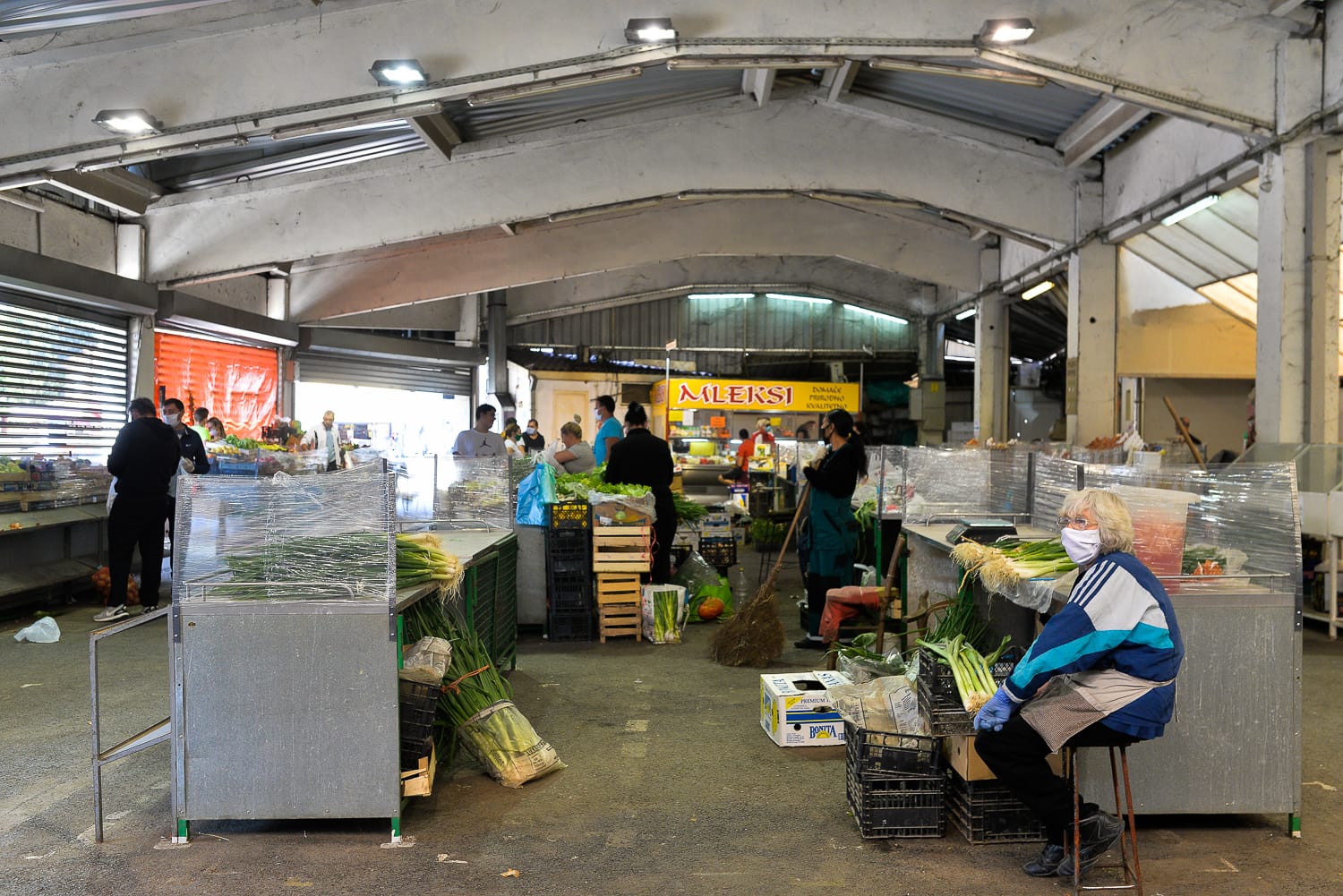 Pijaca korona foto Južne vesti Vanja Keser1