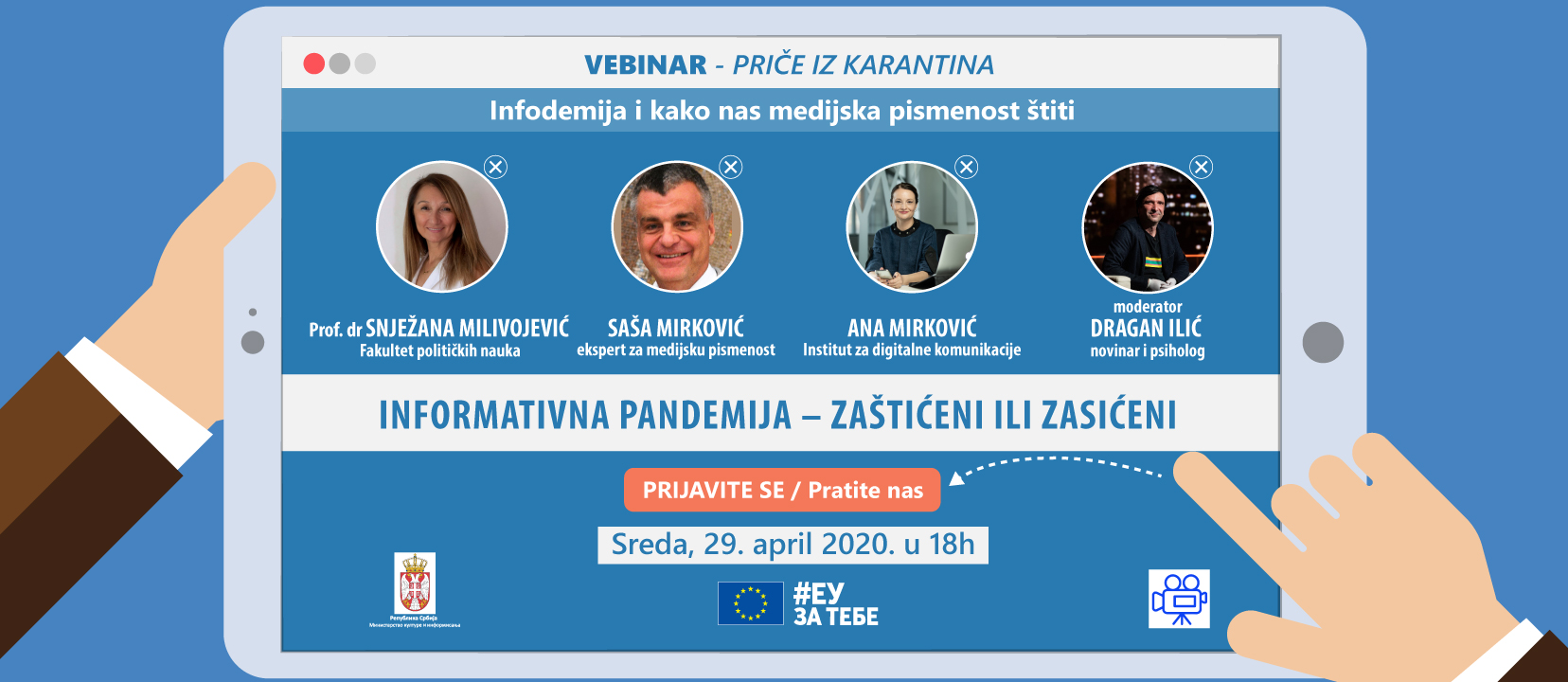 Drugi vebinar EUINFONET