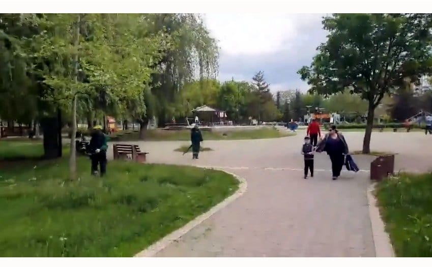 Kosenje trave foto JKP Mediana