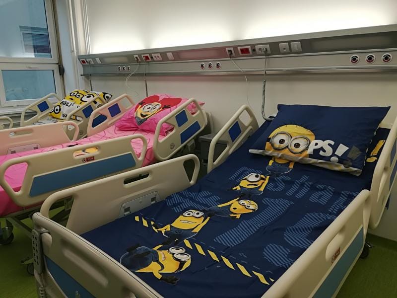 U prvoj dečjoj kovid bolnici u Nišu lečeno 60 najmlađih pacijenata 9 bolnica posteljine foto jcm