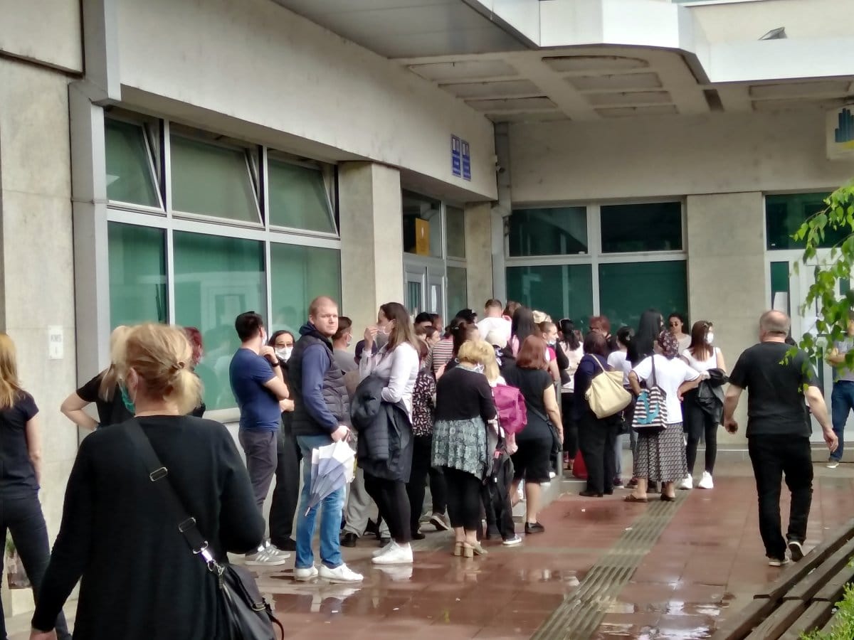 Red ispred GU 1; foto: Vanja Keser