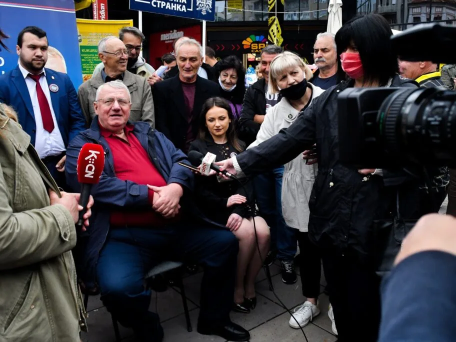 Šešelj u Nišu: Na izborima SPS, SNS i SRS, ostale je formirao Vučić 16 seselj foto V K