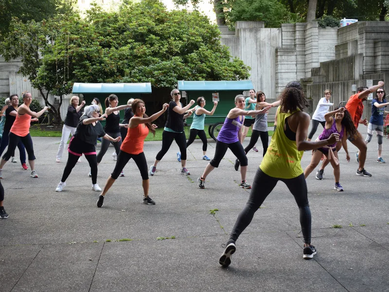 Seattle Parks zumba flickr
