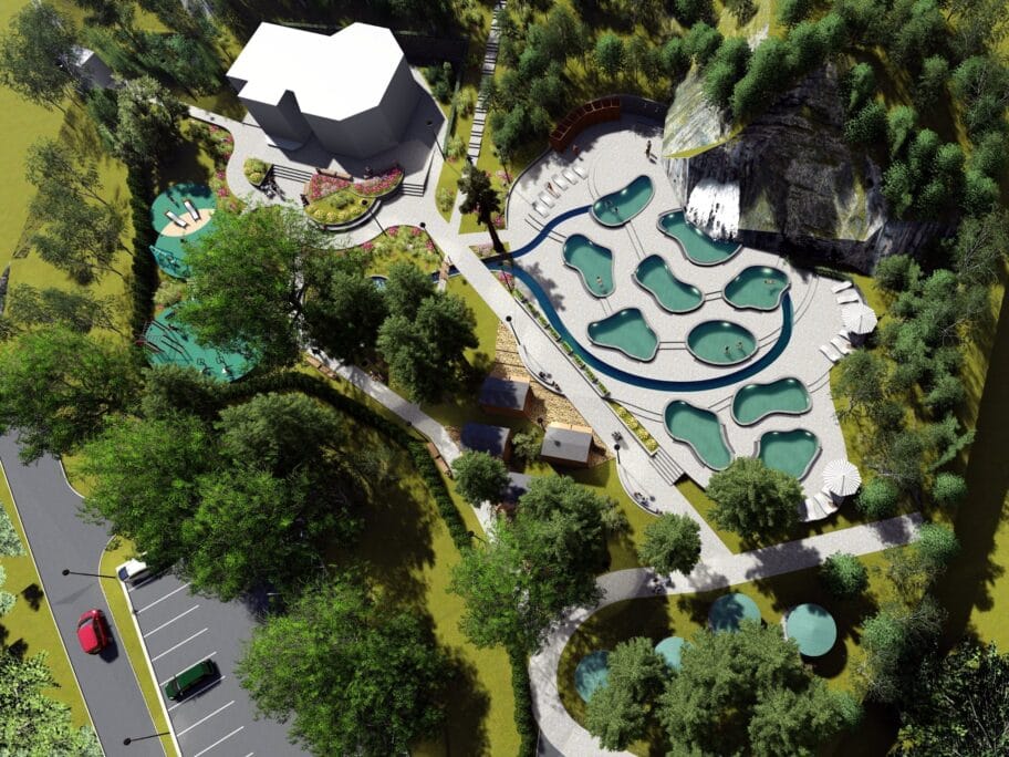 Projekat vodopad foto Opstina Niska Banja