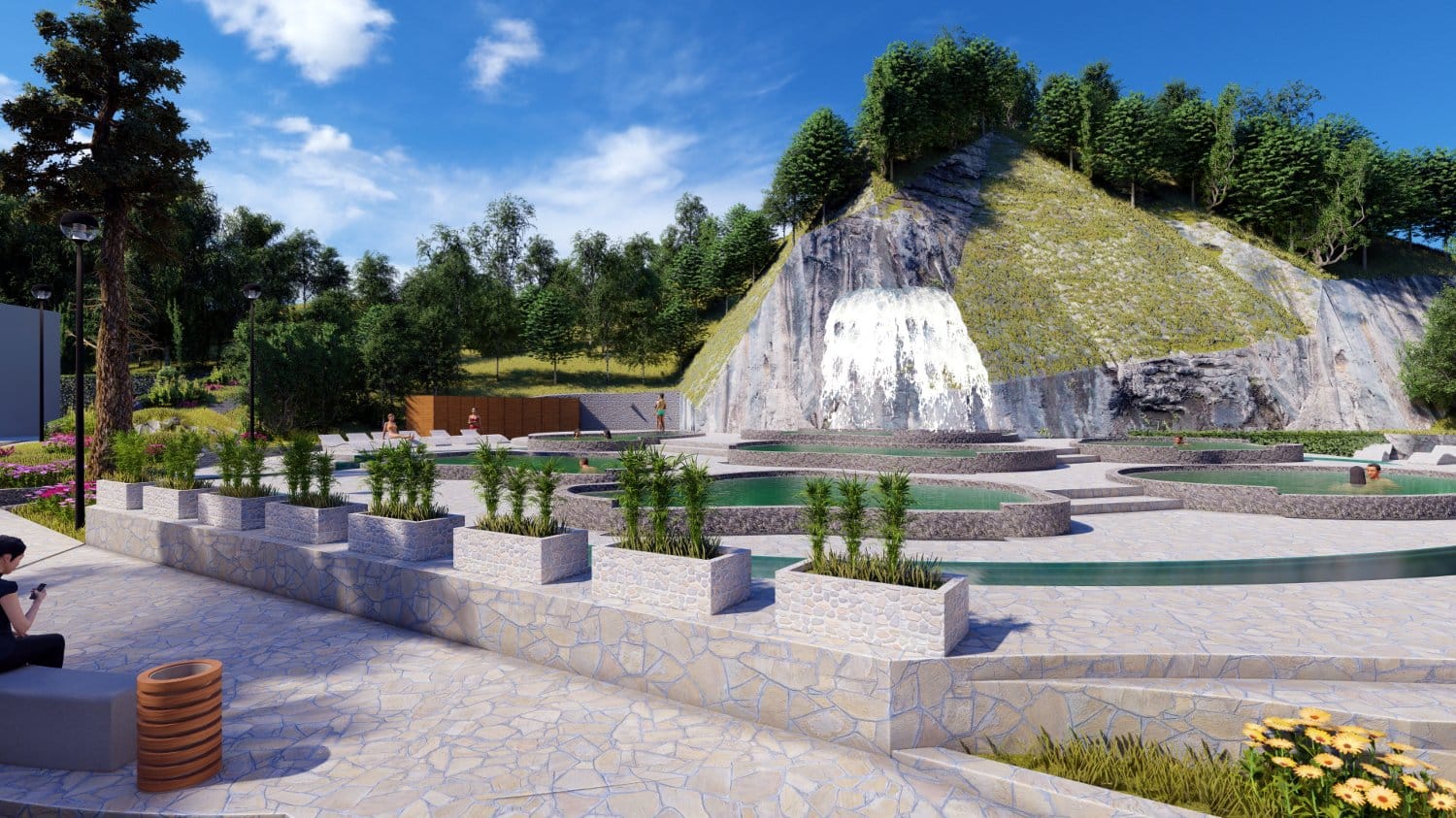 Projekat vodopad 2; foto: Opstina Niska Banja