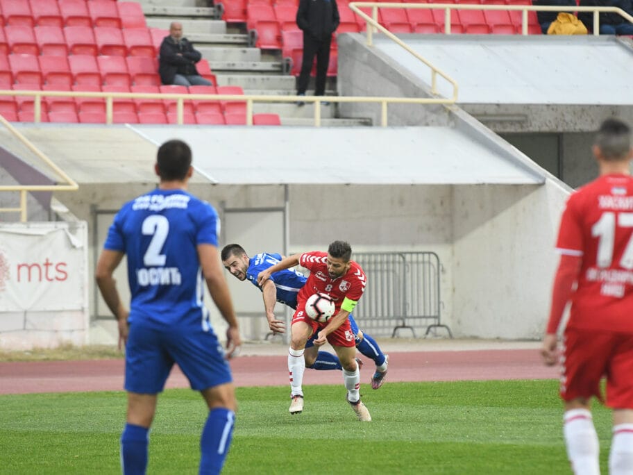 Borbeni derbi juga, šest golova i novi preokret Radničkog 2 Radnicki Radnik oktobar 2019 foto Juzne vesti Vanja Keser