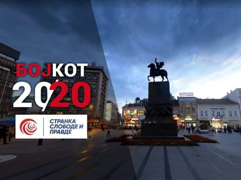 Bojkot najava tribine foto SSP