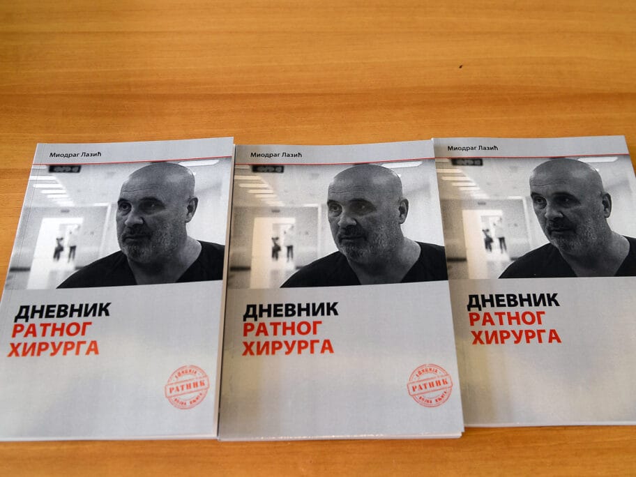 Nova izdanja knjige "Dnevnik ratnog hirurga" doktora Lazića, promocija održana u Nišu 19 dnevnik lazic foto ministarstvoodbrane