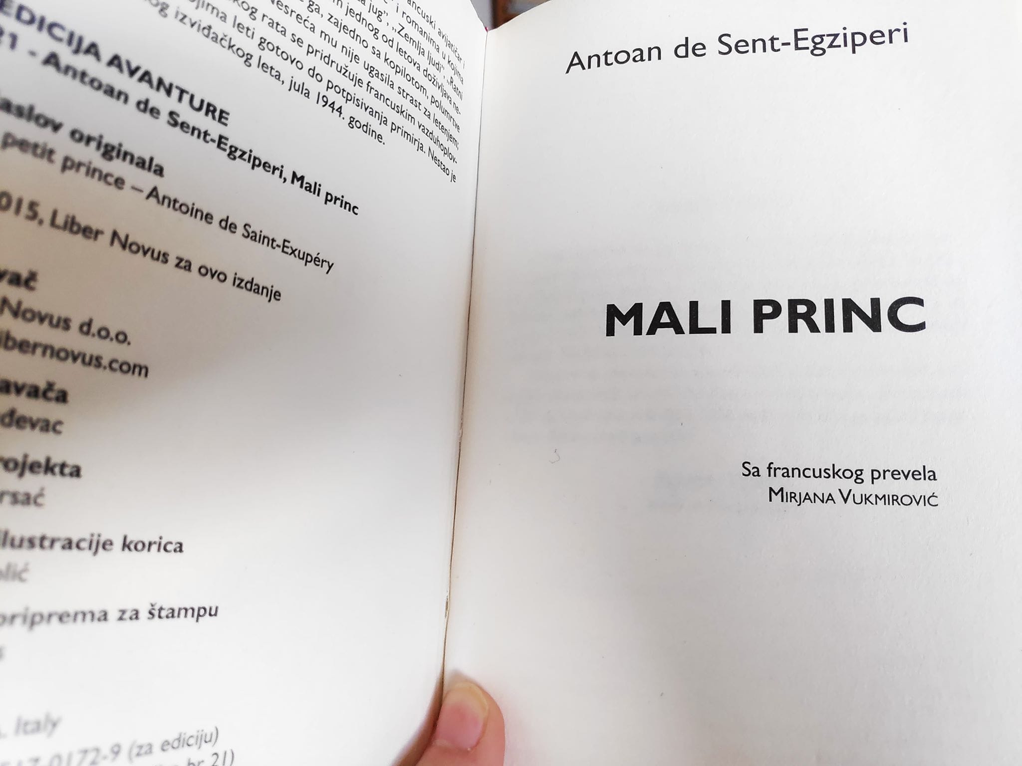 mali prince knjiga foto ljubica jocic