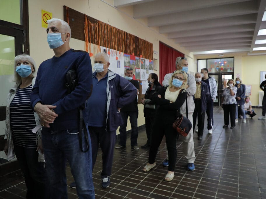 Glasanje izbori 2020 foto Matija Gacic