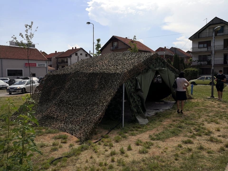 Kovid ambulanta Nis4; foto: M. G