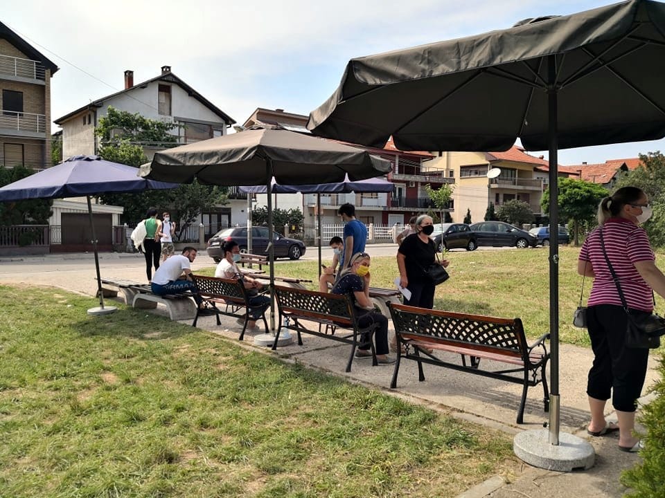 Kovid ambulanta Nis3; foto: M. G