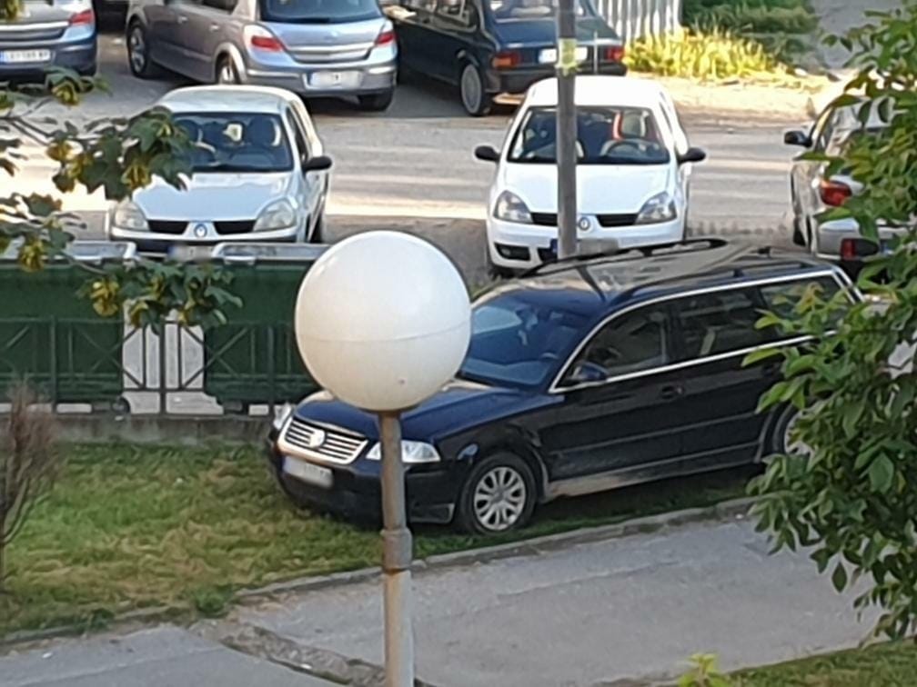 Parkiranje na travi Leskovac foto M P