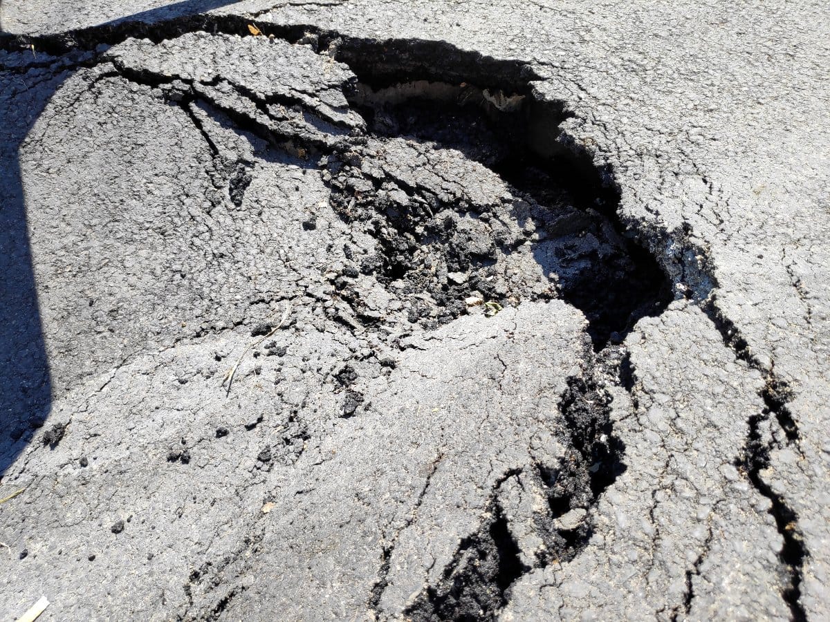 Njegoševa se urušava 1; foto: JV-J. Adamović