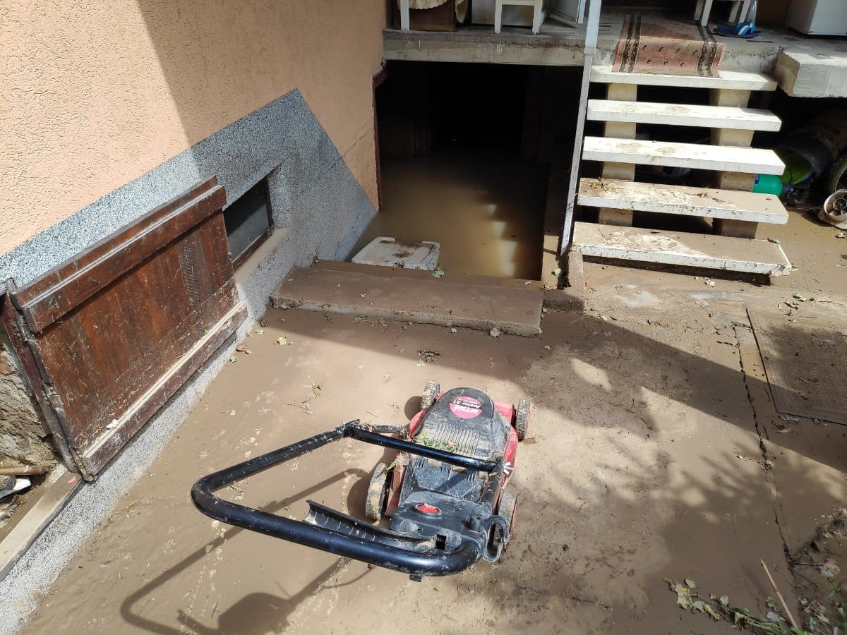 Dan nakon poplava 12, Palilula jul 2020; foto: JV