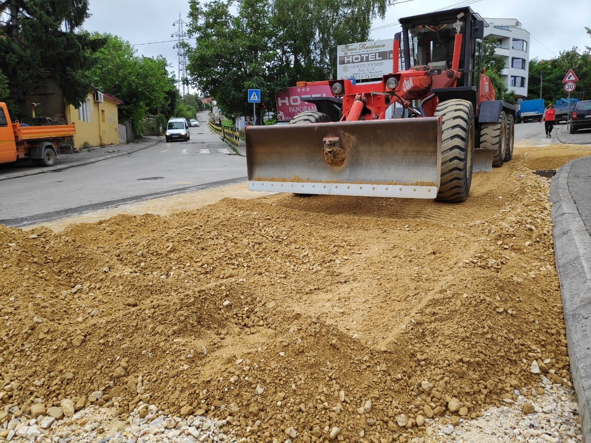 Radovi Njegoseva posle kise 5, jul 2020; foto: JV