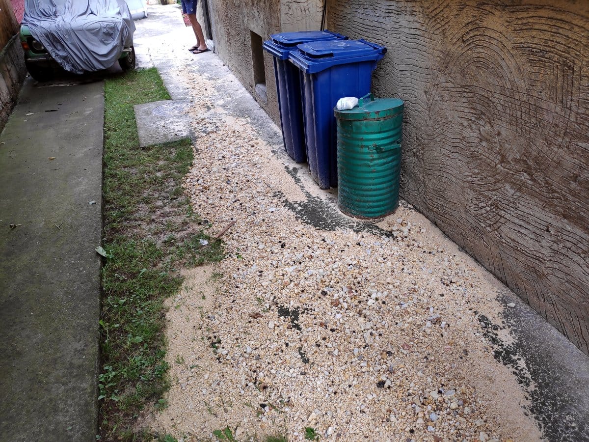 Radovi Njegoseva posle kise 2, jul 2020; foto: JV