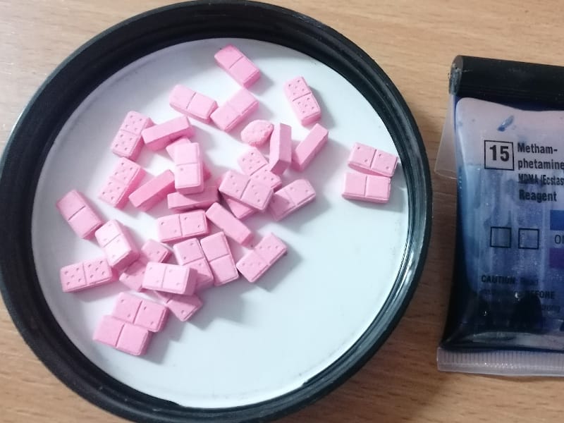 Testiranje otkrivenog narkotika