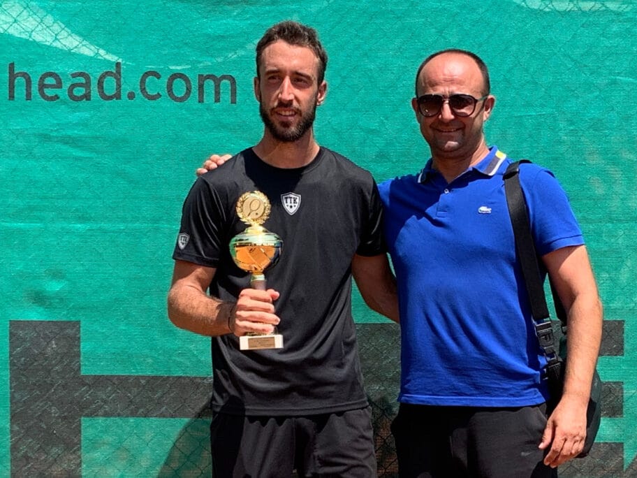 Prva grend slem pobeda za niški TAŽ, Milojević bolji u srpskom derbiju Rolan Garosa 4 Nikola Milojevic i Nikola Zivkovic TSS tour Nis jul 2020