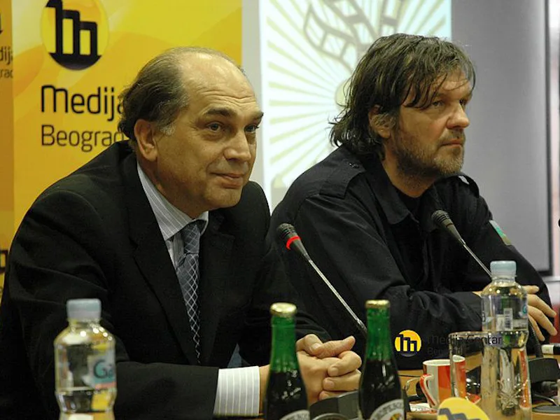 800px Voja Brajovic i Emir Kusturica