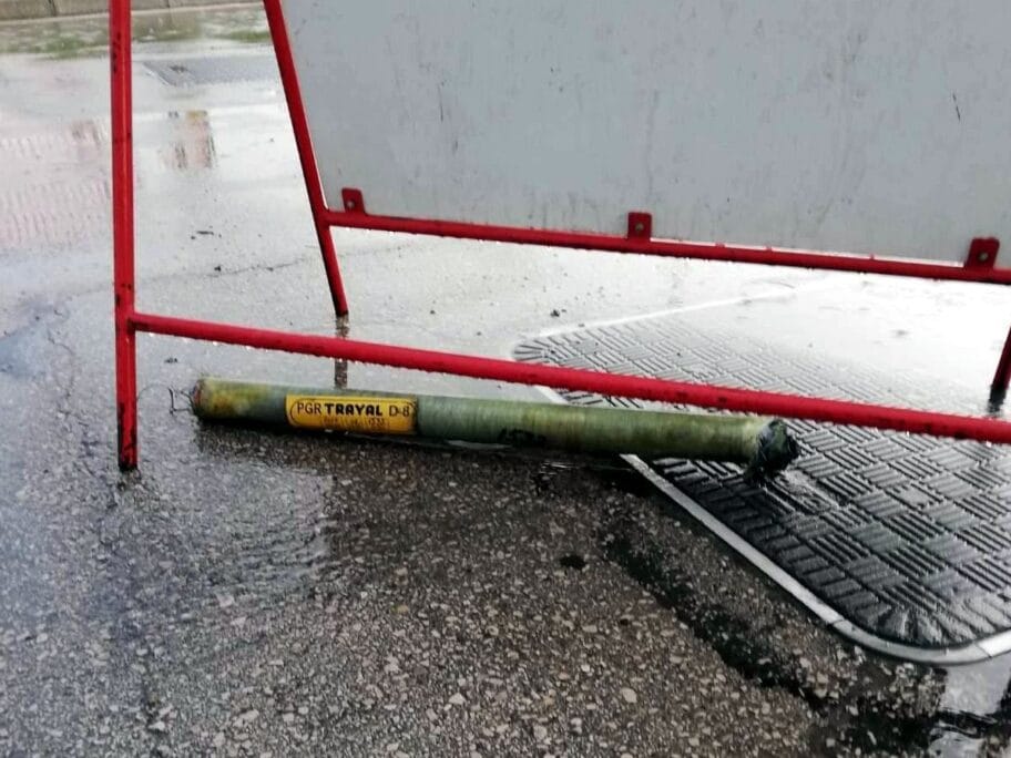 Protivgradna raketa pala u blizini pumpe u Nišu, nema povređenih 4 Protivgradna raketa foto citalac