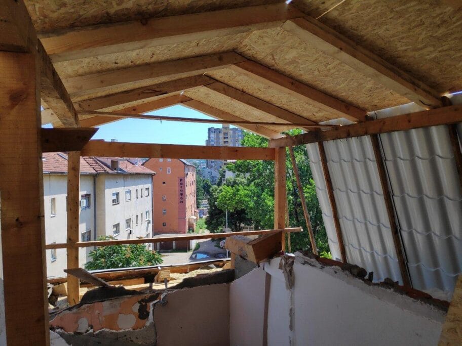 Krov u Dragise Cvetkovica foto JV